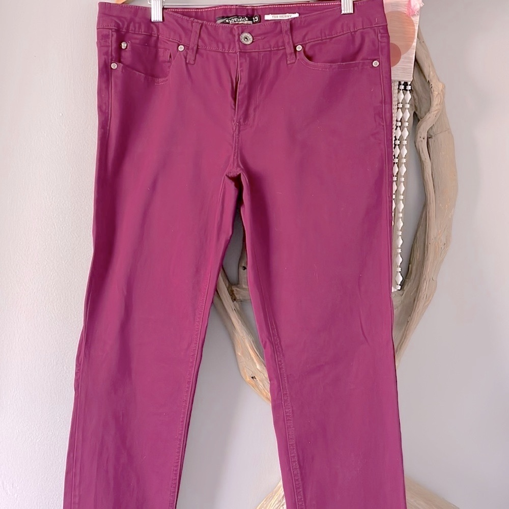 HotTopic Plum skinny jeans Junior 13! 🦄🦋